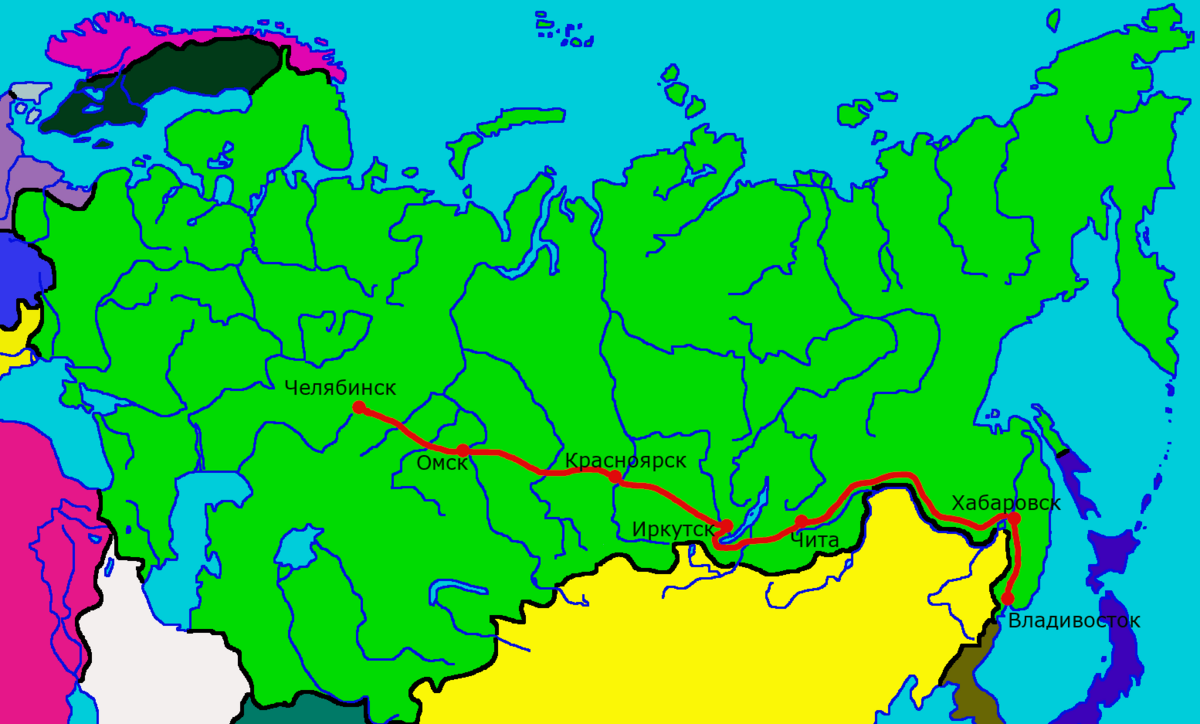 Транссибирская магистраль — Энциклопедия Руниверсалис